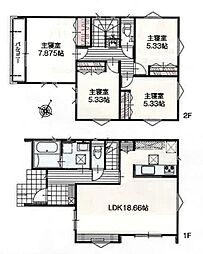 川越市南大塚4丁目 新築一戸建て 6号棟