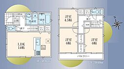所沢市小手指元町1丁目　新築一戸建て　第12　1号棟