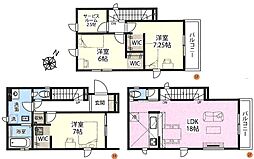 川口市領家3丁目　新築一戸建て　3期　1号棟