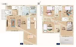 ふじみ野市元福岡1丁目　新築一戸建て　3期　2号棟