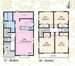 さいたま市南区文蔵5丁目 新築一戸建て 3号棟
