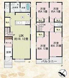 北本市北本2丁目　新築一戸建て　43番　第1　Ｃ号棟