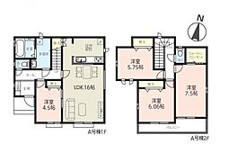 草加市清門2丁目　新築一戸建て　6番　Ａ号棟