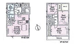 新座市畑中2丁目 新築一戸建て 第28 7号棟