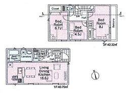 新座市畑中2丁目　新築一戸建て　第28　4号棟