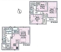 新座市畑中2丁目　新築一戸建て　第28　9号棟