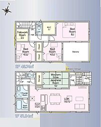 上尾市大谷本郷　新築一戸建て　第7　5号棟