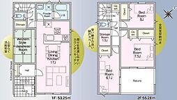 川口市安行小山　新築一戸建て　第2　5号棟