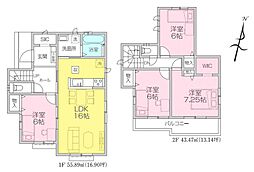 所沢市北原町　新築一戸建て　Ｄ号棟