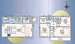 所沢市荒幡　新築一戸建て　第22　1号棟