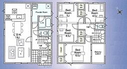 三郷市戸ケ崎3丁目 新築一戸建て 第54 1号棟
