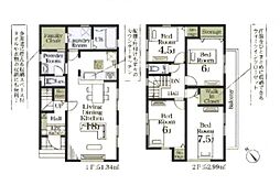 さいたま市岩槻区岩槻　新築一戸建て　3号棟