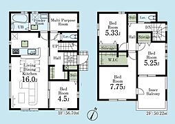 所沢市下富　新築一戸建て　第10期　1号棟