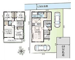三郷市東町　新築一戸建て　3期　1号棟
