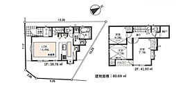 練馬区大泉町1丁目　新築一戸建て　1号棟