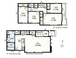 練馬区関町南3丁目　新築一戸建て　Ｂ号棟