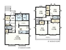 東久留米市滝山5丁目　新築一戸建て　Ａ号棟