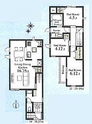 練馬区南田中4丁目　新築一戸建て　第2　1号棟