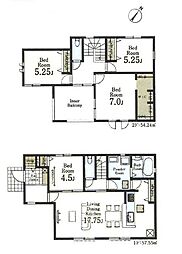所沢市北野南1丁目　新築一戸建て　第2　3号棟