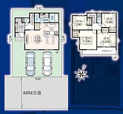 北本市二ツ家1丁目　新築一戸建て　3期　1号棟