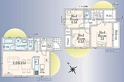 東久留米市滝山2丁目 新築一戸建て 第11 1号棟