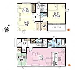春日部市米島　新築一戸建て　6期　3号棟