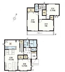 上尾市大字上尾下　新築一戸建て　4期　A号棟