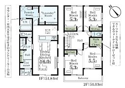 さいたま市西区佐知川　新築一戸建て　第2　2号棟