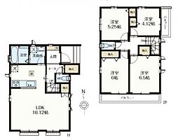 草加市西町　新築一戸建て　55番　Ａ号棟