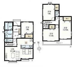川口市南鳩ヶ谷7丁目　新築一戸建て　2期　E号棟