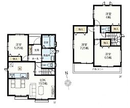 川口市南鳩ヶ谷7丁目　新築一戸建て　2期　F号棟