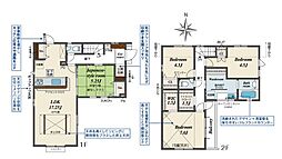新座市石神5丁目　新築一戸建て　1号棟