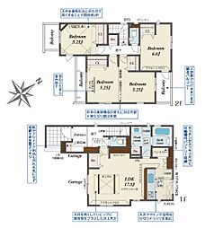 越谷市七左町7丁目　新築一戸建て　1号棟
