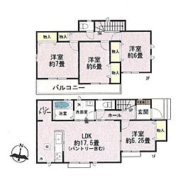 吉川市新栄2丁目　新築一戸建て　18番　B号棟
