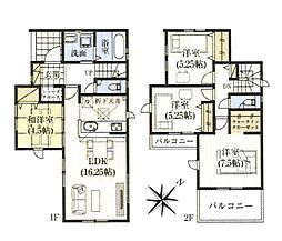 桶川市上日出谷南3丁目　新築一戸建て　4期　3号棟