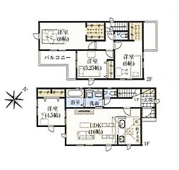 桶川市上日出谷南3丁目　新築一戸建て　4期　1号棟