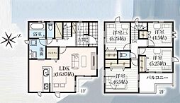 新座市畑中1丁目　新築一戸建て　20期　1号棟