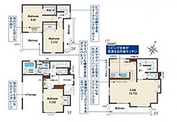 さいたま市北区宮原町2丁目　新築一戸建て　4期　2号棟