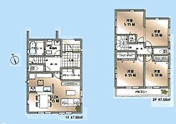 新座市畑中1丁目　新築一戸建て　3号棟