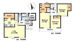 春日部市米島　新築一戸建て　第1期　1号棟
