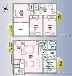 上尾市大谷本郷　新築一戸建て　第8　4号棟