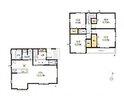 新座市栄5丁目　新築一戸建て　4925番　A号棟