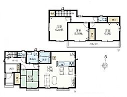 三郷市戸ヶ崎5丁目　新築一戸建て　D号棟
