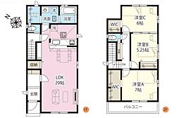 さいたま市見沼区島町1丁目　新築一戸建て　4期　2号棟