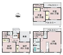 川口市里　新築一戸建て　1413番　Ａ号棟