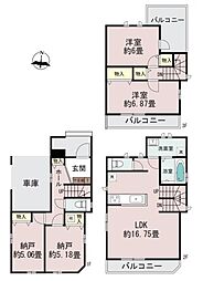 川口市里　新築一戸建て　1413番　Ｂ号棟