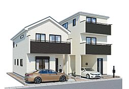川口市上青木3丁目　新築一戸建て　13番　B号棟