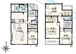 川口市東貝塚 新築一戸建て 6期 7号棟