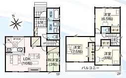 川口市東貝塚 新築一戸建て 6期 4号棟