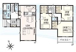 川口市東貝塚 新築一戸建て 6期 3号棟